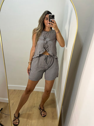 CONJUNTO VICHY VOLANTE