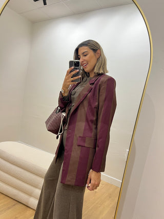 BLAZER RECTA RAYAS